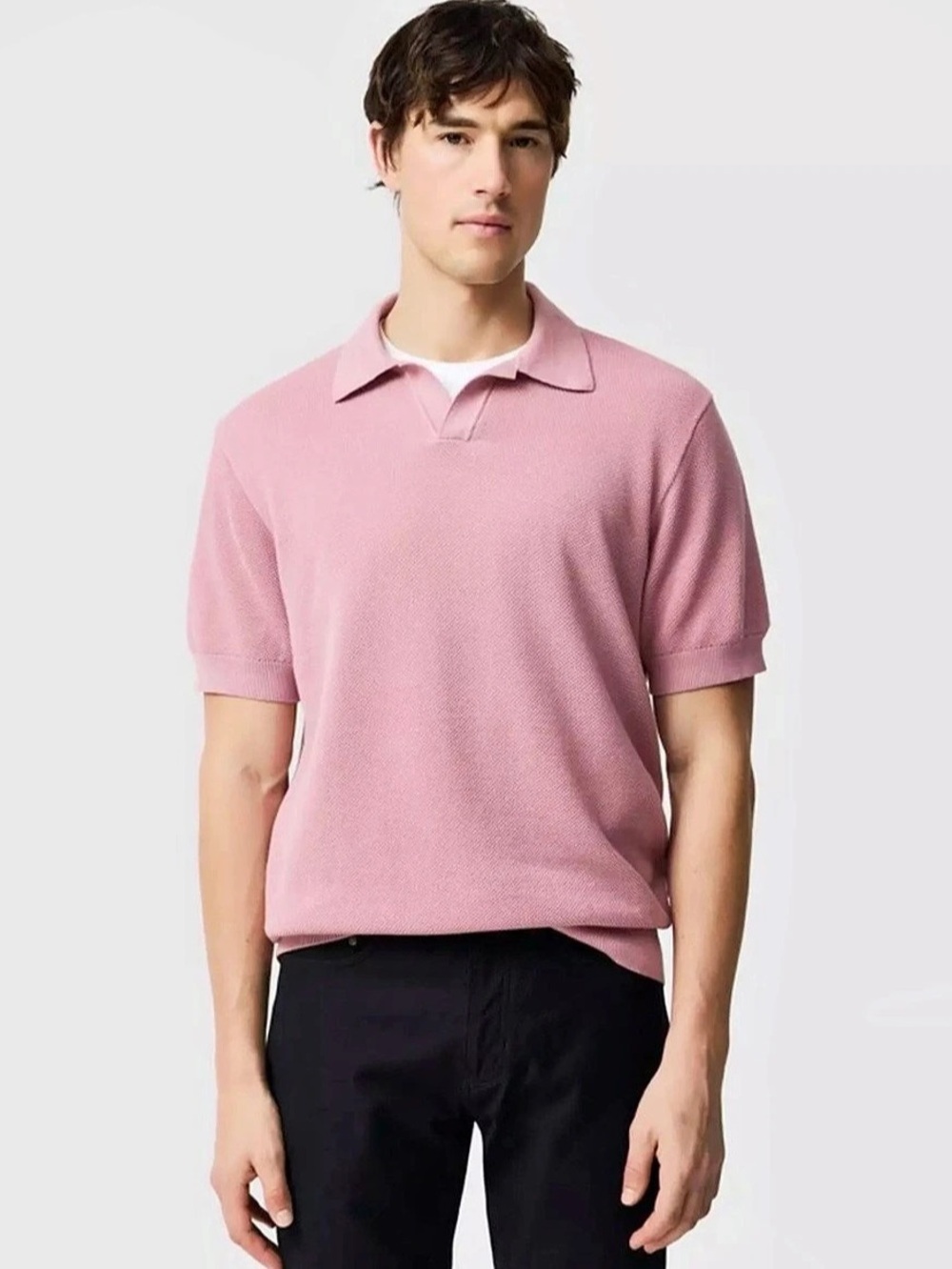 Rodd & Gunn NWOT Men’s Avalon Knit Polo Cotton in Rose 100% Australian Cotton